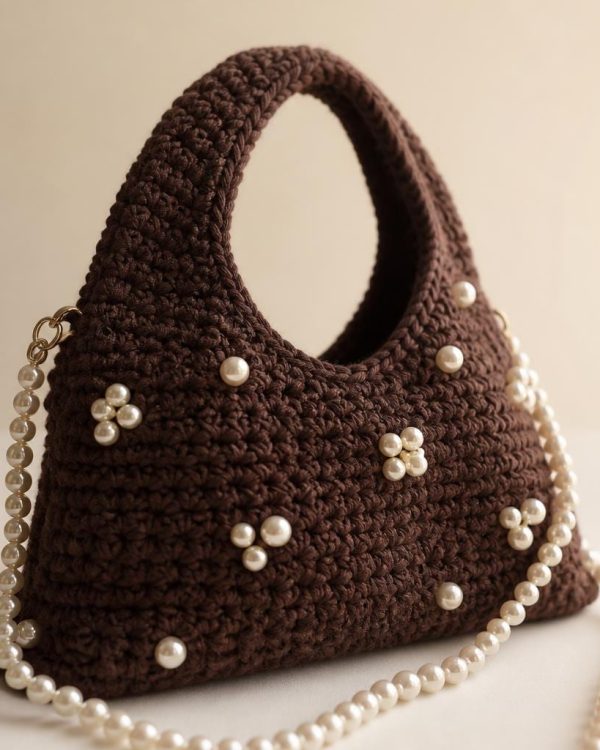 Cocoa Pearl Handbag